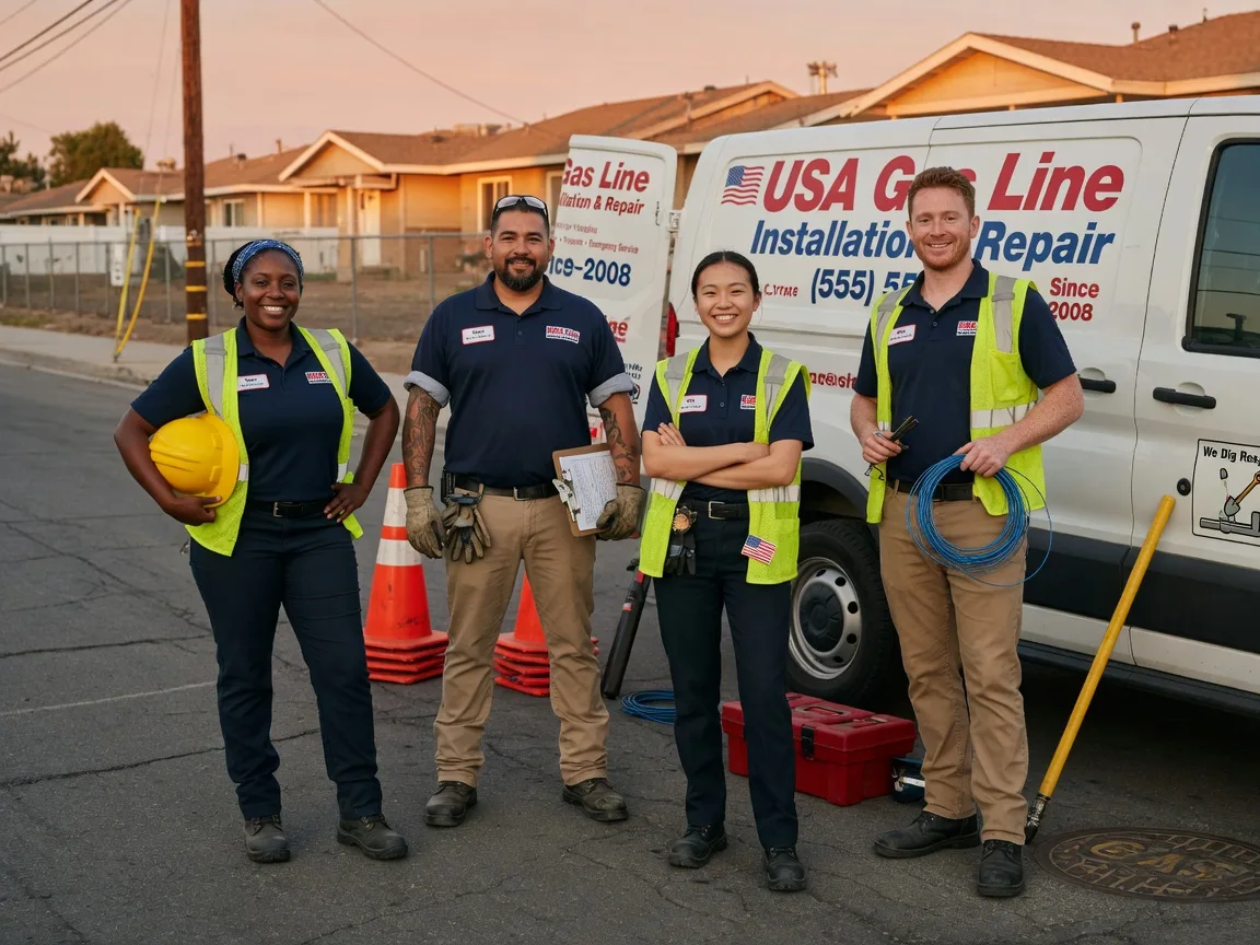 Gas Line Installation company in Duck, WV
